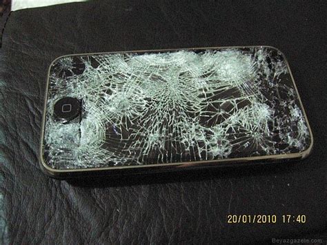 iphone 4s camı kırıldı